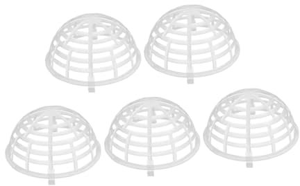 VICASKY 5Stücke Aquarien Pflanzen Dekorationen Betta Zubehör Mit Wasserpflanzen Haltern Und Kunstpflanzen Für Aquarien Große Halbkugeln Für Habitat