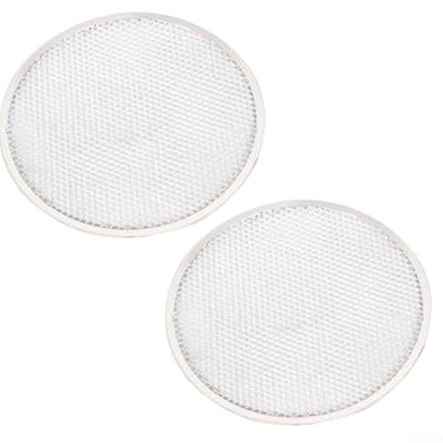 MeevrgR 2-Pack Aluminum Alloy Oven Net – 33x33cm Non-Stick Baking Trays – Grill & BBQ Mesh Sheets – Even Heat Distribution