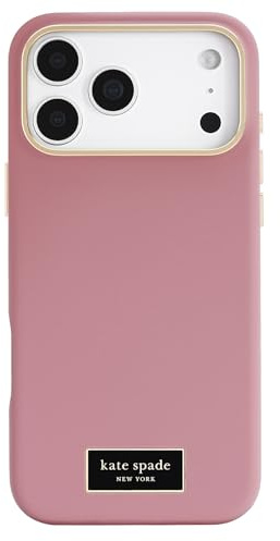 Kate Spade New York iPhone 17 Pro Max Hülle – Kompatibel mit MagSafe – Designer-Handyhülle – Icon Dusk Rose