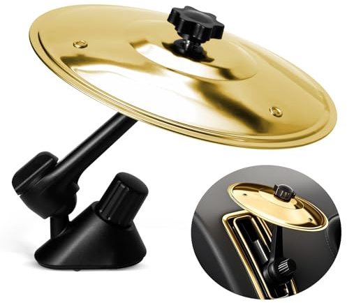 Premium Auto Becken Air Vent,Auto Crash Becken,Car Cymbals Air Vent,Autos-Trommel-Lüftungsschlitz,Mini-Trommel-Crash-Clip,Eisen-Autos-Entlüftungsdekoration,für Alle Arten Von Fahrzeugen (B)