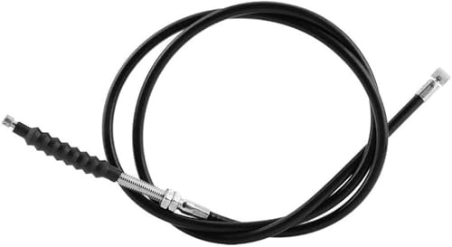 Motorcycle Clutch Cable, 1.2m/47.2in PVC Plastic Throttle Cable Replacement, Pit Bike Accessories for 150cc 200cc 250cc ATVs Dirt Bikes Scooters Black