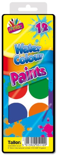 Artbox Water Colour Paint Box (Pack of 12)