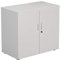Office Hippo Desk High Cupboard, Lockable White, 80 x 45 x 73 cm