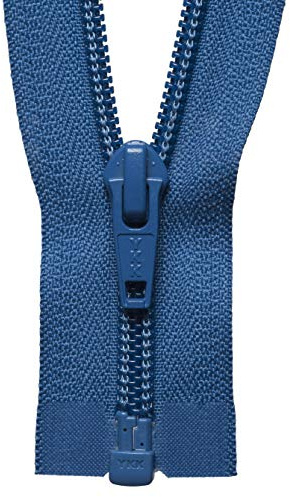 YKK Coil Zip, No. 557 Saxe Blue, 56 cm Length