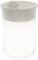 BUGATTI 22-155/10 Acqua Bocal Acier INOX/Porcelaine Blanc 11,5 x 11,5 x 18 cm