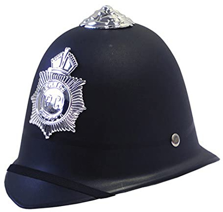 PETERKIN CLASSICS | Police Bobby Helmet | Children’s police helmet for dress-up and roleplay | Fancy Dress, Book Day, Dress-Up | Roleplay Toys | Children’s Costumes & Accessories | Ages 3+