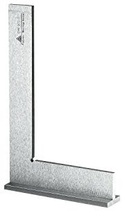 RBM Präzisions Stahlwinkel DIN875-1 mit Anschlag, Schenkellänge 250 x 165 mm, 1 Stück