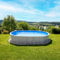 Steinbach Stahlwandpool Set Grande Oval 549 x 366 x 135 cm, Pool, Skimmer, Einlaufdüse, Erweiterungsset, Schläuche, 011520