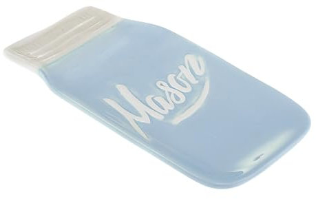 Blue Ceramic Mason Jar Spoon Rest