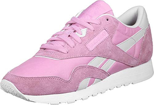 Reebok Cl Nylon X Face Trainers Pink 6 UK