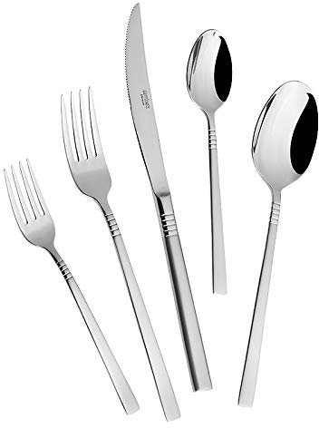 Mulex 200939M/0/30 Elfaso 30 tlg. Besteckset, Edelstahl, Silber