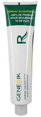 Générik Haarfarbe, ohne Ammoniak, Nr. 3, Dunkelbraun, 180 ml