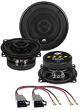 Lautsprecher Einbauset kompatibel mit Corrado Passat 35i ESX SIGNUM SXE-42 10 cm 2 Wege Koaxial