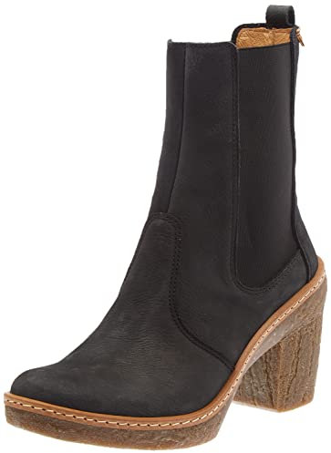 El Naturalista Damen N5431 Haya Ankle Stiefel mit Absatz Schwarz 42 EU