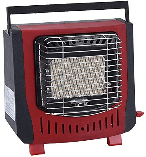 Riscaldatore A Gas Portatile, Riscaldatore A Gas Butano Liquefatto, Riscaldante per Tenda da Campeggio 2Kw, Prevenire L'ipossia Riscaldatore A Gas Dispositivo Protezione