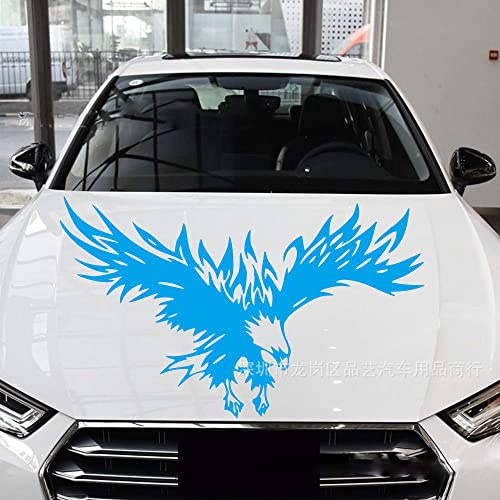 LUMoony Adler Motorhauben Aufkleber 80cm*50cm Motorhaube Aufkleber Tieraufkleber Haubenaufkleber Fliegender Adler Aufkleber Selbstklebender Aufkleber Wasserdicht Karosserie Auto Dekoration