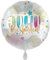 Premioloon Ballon - Juhu Bestanden! - Gelb, Rund, 43cm, 1 Stück, Allgemeine Feier, Kinder, Familien, Unisex, Allgemein