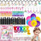 Kareeran Gadget Compleanno Bambina, Regali Festa Compleanno Bambini Gadget, Sacchetti Regalo Braccialetti Anello Portachiavi Timbri Tatuaggi Temporanei Pignatta Party Favours