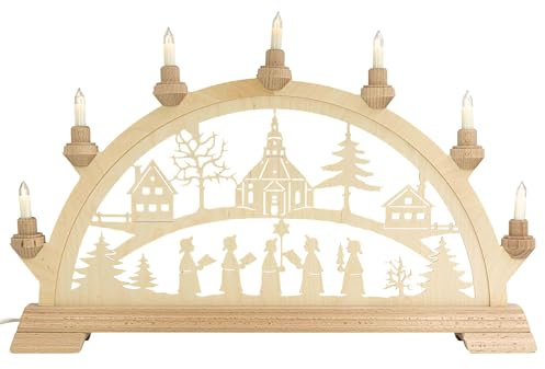 Taulin Lichterbogen Seiffener Kirche - ohne Vorbel.