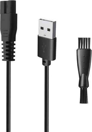 wotdmu Dog Charger Replacement HOLDOG Dog Clippers Charger Cord, 5V USB Charging Cord Charger Cable with 1 Cleaning Brush, 3.3ft Power Cord