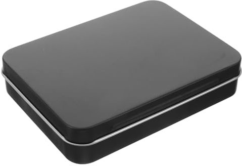 Happyyami Weißblechbehälter Kasten Aufbewahrungsbox Aus Hanfseil Bonbonschachtel Aus Weißblech Geschenkdosen Süßigkeitendosen Dosen Mit Kleine Kartenbox Rechteck Muschelschale USB Laufwerk