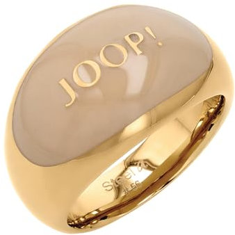 JOOP! Ring Edelstahl Damen Ringe, Gold, Kommt in Schmuck Geschenk Box, 2038030