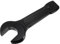 sourcing map 80mm Open End Impact Spanner, High Tensile Steel Single Head Wrench Hand Tool