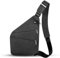 Anti-Diebstahl-Umhängetasche, Anti-Diebstahl-Reisetasche für Damen und Herren, Schultertasche für Reisen, Sport, Arbeit, Dunkelgrau-1