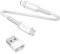 BASESAILOR USB C to Lightning Charger Cable 0.3M with USB A Adapter,USB Type C Fast Charging Cord Lead for Apple iPhone 14 13 12 11 Mini Pro Max Plus,XS XR X 8 7 6 Plus SE,iPad 8 9 8th 9th Generation