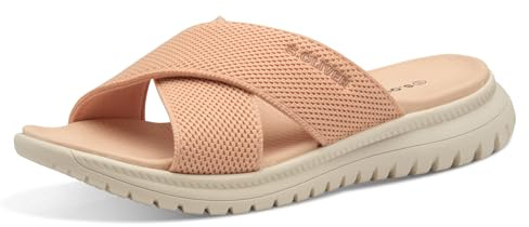 s.Oliver Damen Pantoletten mit Chunky-Sohle Leicht, Rosa (Peach), 37 EU