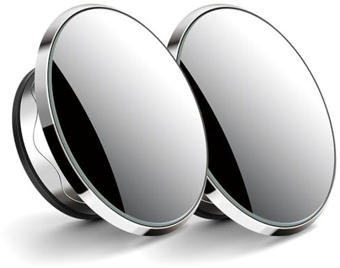 kykj Weitwinkel Auto-Außenspiegel für BMW Z3 E36 M Roadster 1994-2002, Car Blind Spot Mirror HD Auto Toter-Winkel-Spiegel Wasserdicht Toter Winkel Spiegel Auto Mit Saugnapf,Silver