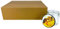BIENEN SCHMIDT 60x Twist Off Honigglas Schraubglas 250g Imkerhonig Rundglas Gläser für Honig Sturzglas Einmachglas Einweckglas Marmeladenglas Deckel Biene-gelb