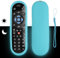 Custodia per Telecomando in Silicone Compatibile Con Sky Q TV Box Telecomando Copertura Protettiva Antiurto Con Blu Fluorescente e Cordino