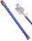 Tubo Di Prolunga Compatibile Per Aspirapolvere Dyson V15/V11/V10/V8/V7 – Accessorio Con Asta Rigida In Alluminio Da 72 cm, Dotato Di Sgancio Rapido, Blu