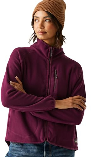 Regatta Frankie Damen-Fleece-Oberteil, durchgehender Reißverschluss, warm, leicht, Winterschicht