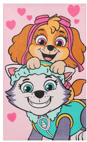 Paw Patrol Skye Everest Kinderhandtuch 30x50 cm, Baumwolle, OEKO-TEX (C)