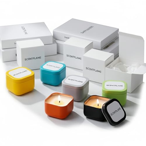 Aromatherapie Duftkerze aus 100% Sojawachs – Handgegossen & Vegan, KuschelZen Kerze für Entspannung, Wellness & Meditation, Geschenkidee für Frauen & Männer (Pink, Lily magnolia)