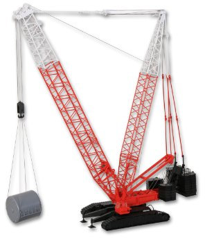 Kibri 13013 - H0 Raupenkran mit Gittermast