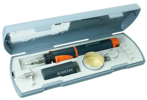 'wetec Saldatore a gas Pro Piezo 75 Basic Set