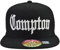 Incrediblegifts Compton Mütze mit Schnappverschluss, Einheitsgröße, Schwarz