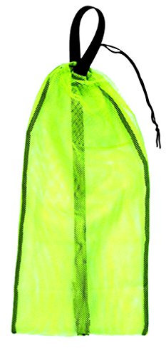 Perfeclan Netzbeutel Netztasche für Tauchen, Schnorcheln, Schwimmen oder Sonstiges Wassersport, Gelb