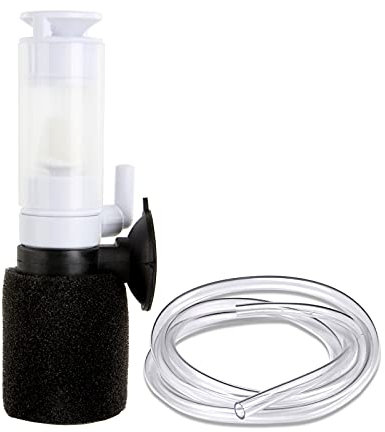 WEAVERBIRD Aquarium Filter Ultra Leiser Luftpumpenfilter 3-in-1-Filtersystem Biochemische Schwammfilter für kleines Fisch Aquarium