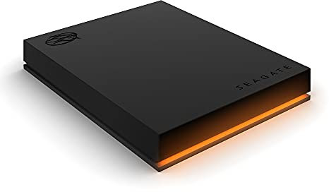 Seagate FireCuda Gaming HDD, 1TB, Hard Disk Esterno Portatile, HDD, USB 3/2, illuminazione LED RGB, 3 Anni Rescue Services (STKL1000400) (Ricondizionato)