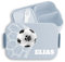 Kinder Bento Box Midi Lunchbox Mepal Bentobox - Fussball Brotdose personalisiert | Kleine Geschenke für Fußballfans | Fußballgeschenk mit Namen | Fußball Fanartikel | Coole Fussball Geschenke