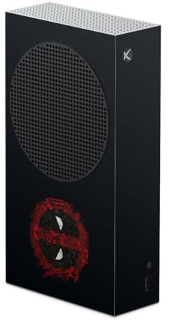 Skin kompatibel mit Microsoft Xbox Series S Folie Sticker Marvel Deadpool Logo