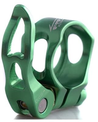 Bike Seat Clamp MTB Road Bicycle Seatpost Clamp Aluminum Alloy Quick Release Mountain Bike Lock Seat Post Tube Clip Clamp 31.8mm 34.9mm Seat Post Clamp(34.9mm Green)