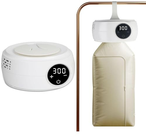 Secadora de Ropa Portátil Inteligente, 600 W, Eléctrica, Mini Con Tiempo de 1-8H, Compacta y Plegable, Para Apartamento, Viaje