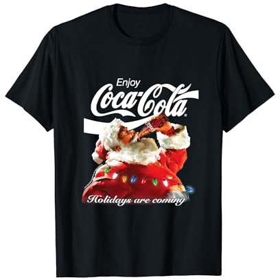 Les vacances de Coca Cola arrivent lumières T-Shirt