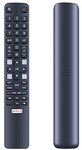CLVIZCXOM RC802N YA12 Telecomando di ricambio per TCL Thomson Smart TV 32ES560 40ES560 U50P6146 U55C7006 U65X9026 U70C7026 55EP660 55EP680 60EP60 65DC70 60 U4. 9P6046 U49S7096 65DC766 65EP640 e più