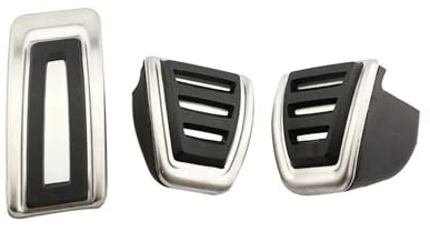 Auto Pedale Für VW Für Passat B8 Für Golf 7 Für Tiguan 2017 2018 2019 2020 2021 Für Sitz Für Leon 5F MK3 Auto Pedale Fuß Kraftstoff Bremse Kupplung Abdeckung Auto Pedal Abdeckung(MT pedal)